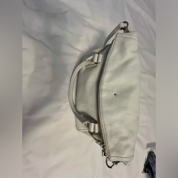 kate spade Handbags - Kate Spade fold over white leather purse